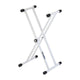 Quik Lok T20WH X-Frame Keyboard Stand (White) - Keyboard & Synthesizer Stands