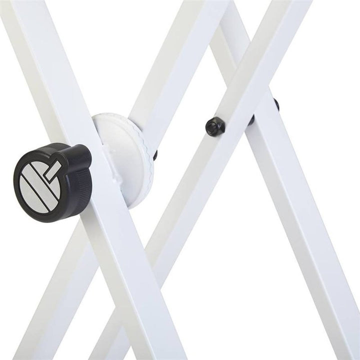 Quik Lok T20WH X-Frame Keyboard Stand (White) - Keyboard & Synthesizer Stands