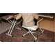 Quik Lok T20WH X-Frame Keyboard Stand (White) - Keyboard & Synthesizer Stands