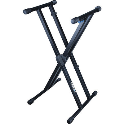 Quik Lok T550 Heavy Duty Keyboard "X" Stand with Trigger-Lok Height Adjustment - Keyboard & Synthesizer Stands