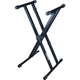 Quik Lok T550 Heavy Duty Keyboard "X" Stand with Trigger-Lok Height Adjustment - Keyboard & Synthesizer Stands