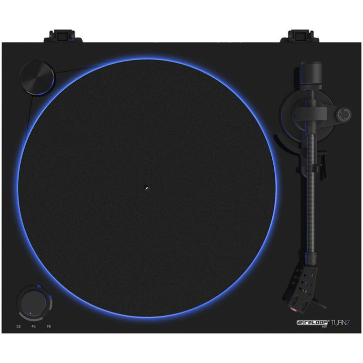 Reloop Reloop Turn 7 Premium Belt-Drive HiFi Turntable with Ortofon 2M Red - Record Players