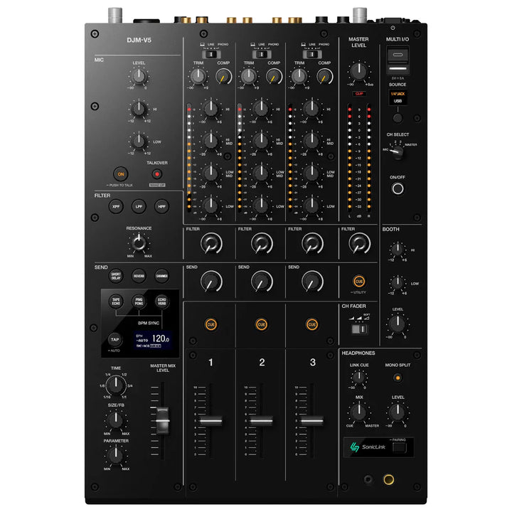 AlphaTheta AlphaTheta DJM-V5 3-Channel Digital DJ Mixer