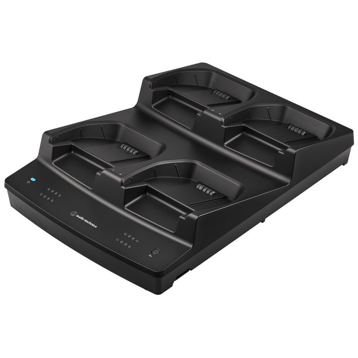 Audio-Technica ATW-CHG7 Four-Bay Desk Stand Transmitter Charging Station - Recording & Mixing Accessories