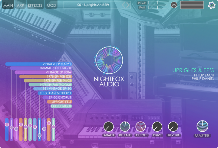 NIGHTFOX_AUDIO Nightfox Audio Uprights and EPs