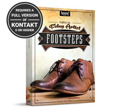 BOOM LIBRARY Boom Virtual Foley Artist Footsteps