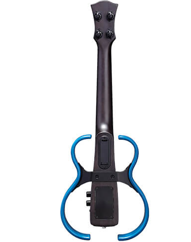 Vox VFU-1 Frame Concert Ukulele with Piezo Pickup and Effects (Flame Maple Blue)