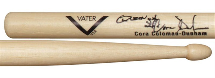 Vater Percussion Cora Coleman Model Wood Tip Hickory Drumsticks