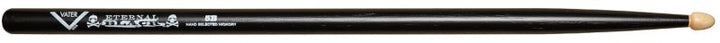Vater Percussion Eternal Black 5B Hickory Drumsticks (Wood Tip)