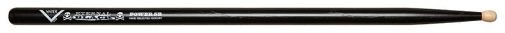 Vater Percussion Eternal Black Power 5B Hickory Drumsticks (Wood Tip)