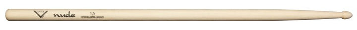 Vater Percussion Nude 1A Wood Tip Hickory Drumsticks