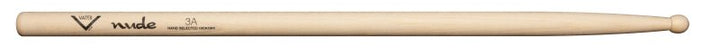 Vater Percussion Nude Fatback 3A Wood Tip Hickory Drumsticks