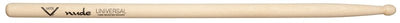 Vater Percussion Nude Universal Wood Tip Hickory Drumsticks