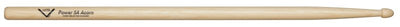 Vater Percussion Power 5A Hickory Drumsticks (Wood Acorn Tip)