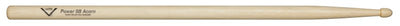 Vater Percussion Power 5B Hickory Drumsticks (Wood Acorn Tip)