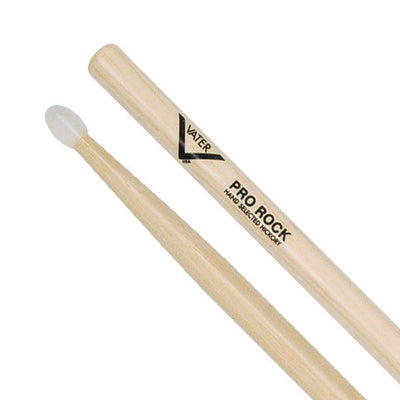 Vater Percussion Pro Rock Hickory Drumsticks (Nylon Tip)