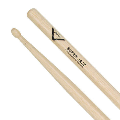 Vater Percussion Super Jazz Wood Tip Hickory Drumsticks