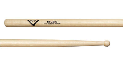Vater Percussion Studio Wood Tip Hickory Drumsticks
