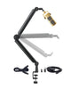Sontronics VOICECASTING PACK - Podcast / Streaming / Broadcast Microphone Set (Gold) - Microphones