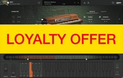 UJAM UJAM GRIT Loyalty Offer