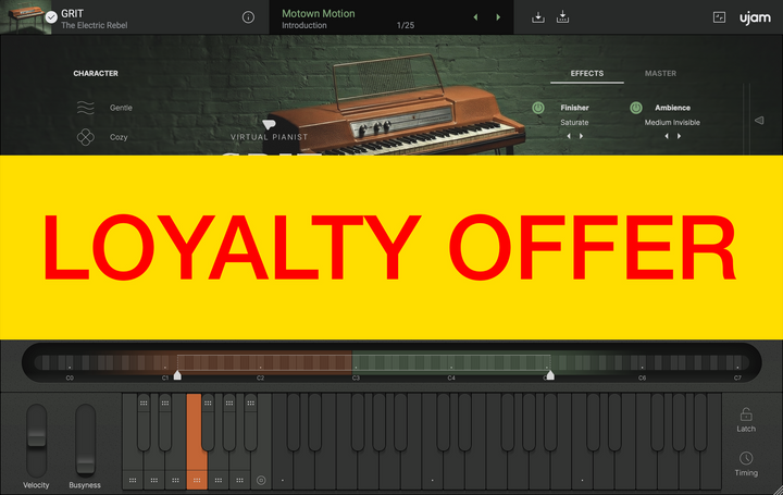 UJAM UJAM GRIT Loyalty Offer