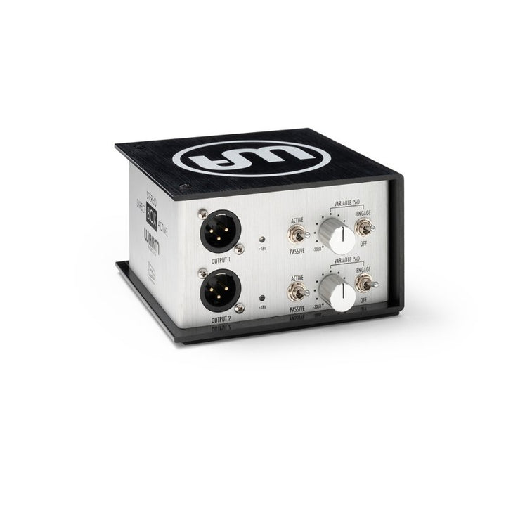 Warm Audio Warm Audio WA-DI-A2 2-Channel Active Stereo Direct Box - DI Boxes