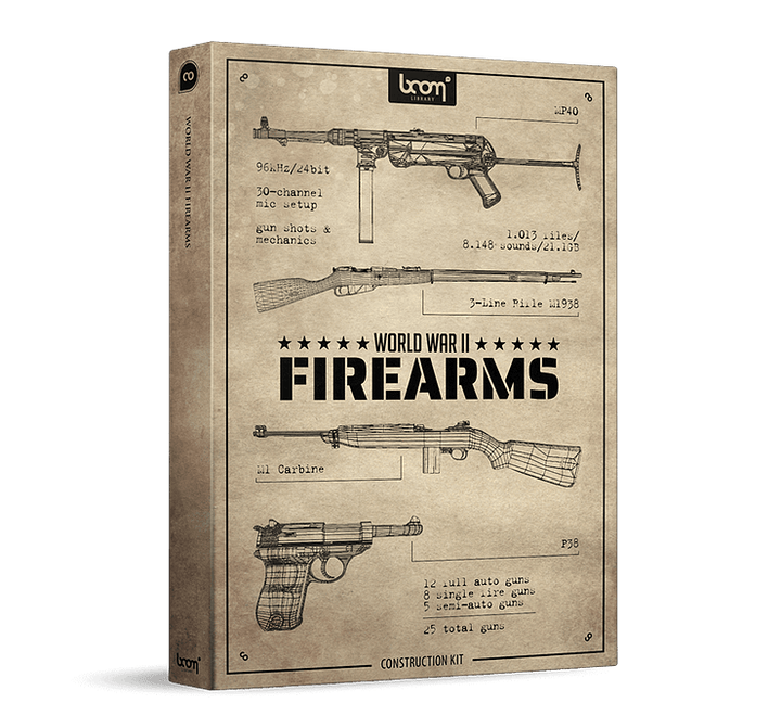 BOOM LIBRARY Boom World War II Firearms CK