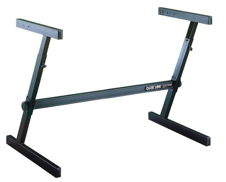 Quik Lok Z716 Single Tier "Z" Style Height Adjustable Keyboard Stand - Keyboard & Synthesizer Stands