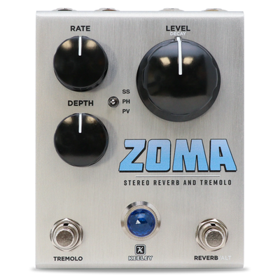 Keeley Zoma Stereo Reverb/Tremolo Pedal