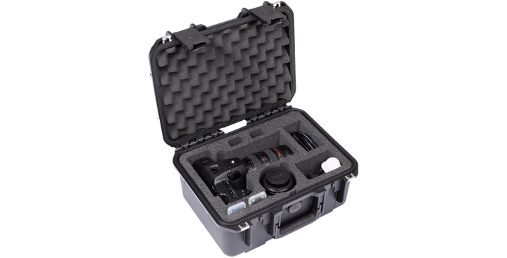 SKB SKB 3i-13096-6KP iSeries 1309-6 Blackmagic Design Pocket Cinema Camera 6K Pro Case (Black, Pre-Cut Foam) - Instrument Cases
