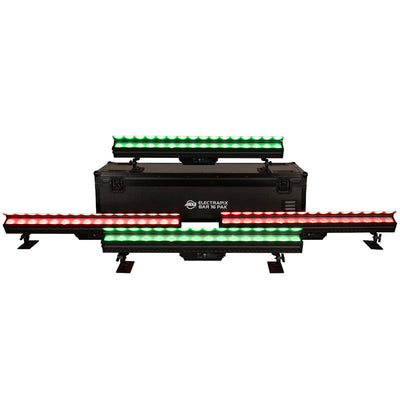 ADJ 4 x ELECTRAPIX-BAR-16 Fixtures with Charging Case