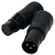 ADJ RJ45 to 3-Pin Female XLR Adapter