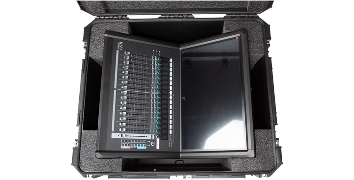 SKB SKB iSeries 3026-15 Waves LV1 Classic Case (Black, Pre-Cut Foam) - Console Cases