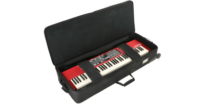 SKB SKB 1SKB-SC61KW 61 Note Keyboard Soft Case (Black) - Instrument Cases