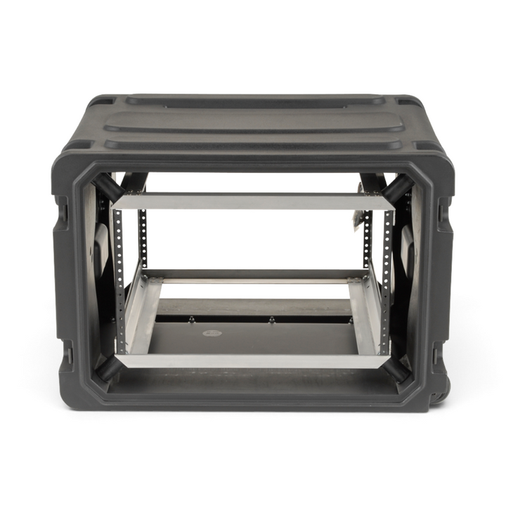 SKB SKB 3SKB-R06U20W rSeries 6U 20 Deep Rolling Shock Rack (Black) - Cases & Transport Accessories
