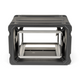 SKB SKB 3SKB-R06U20W rSeries 6U 20 Deep Rolling Shock Rack (Black) - Cases & Transport Accessories