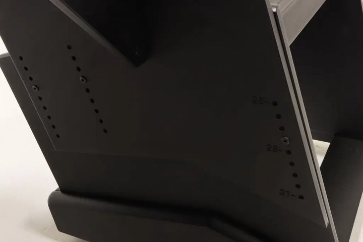 Argosy NOVA H10 Workstation with 2) 10ru racks, powder coated finish, mahogany base, casters