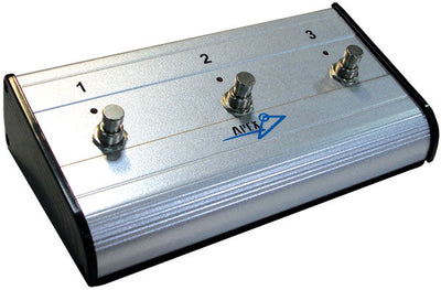 Apex AFS3 Triple On/Off footswitch w/LED’s – metal - Footswitch Processors