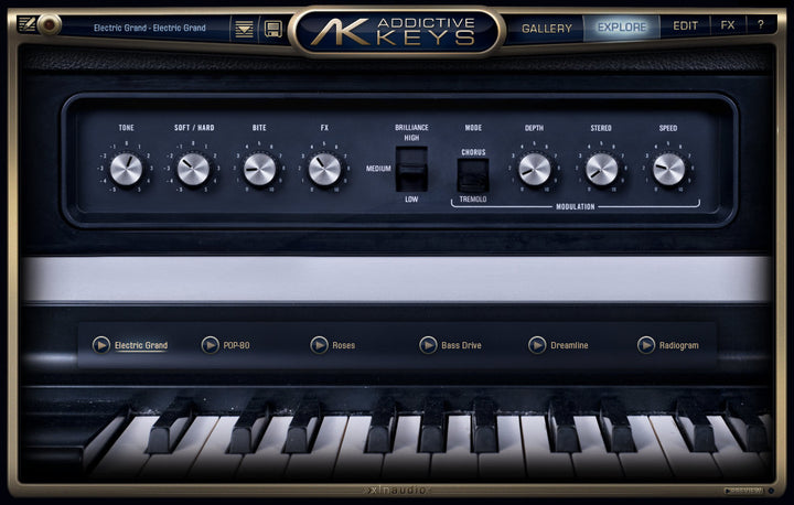 XLN Audio AK: Electric Grand