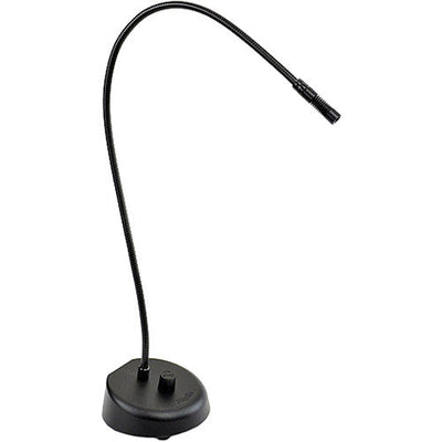 Littlite AN-DL24-LED-SPOT Anser 24in LED Gooseneck Desk Light with Dimmer and Weighted Base (Spot)