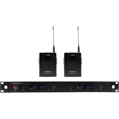 Audix AP62BP Dual-Channel Receiver With Two Bodypack Transmitters