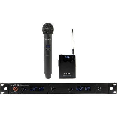 Audix AP62C2BP Dual-Channel Diversity Receiver With Bodypack And Handheld Microphone
