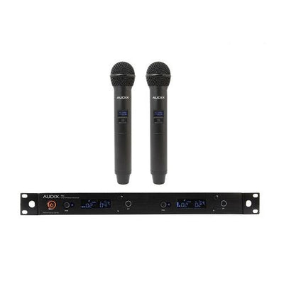 Audix AP62OM5 R62 Receiver With Two H60Om5 Handheld Transmitters