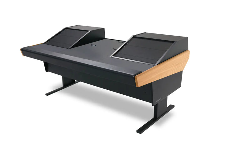 Argosy Universal 70V Series w/25" Flat Desk Insert, 2)VR1003 Rack units & Oak End Panels
