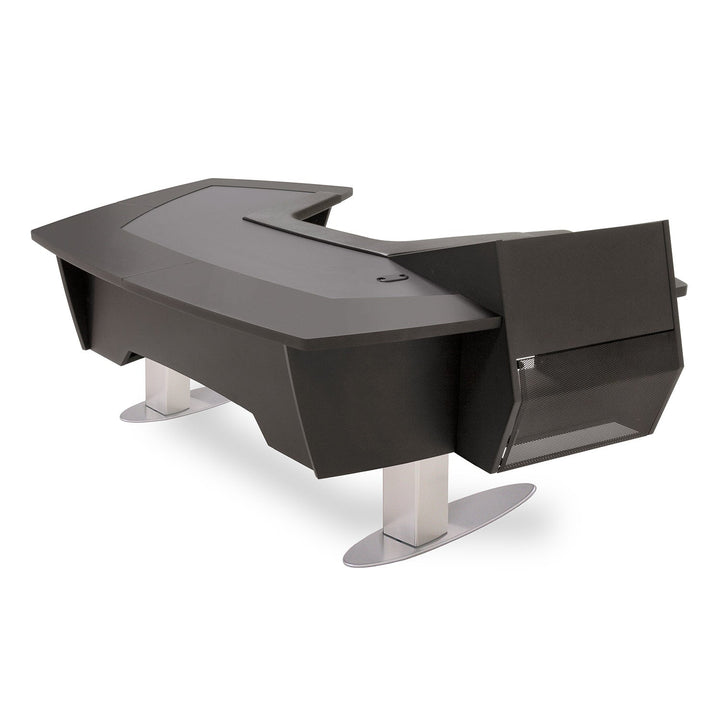 Argosy AURA.260S Sit-Stand Workstation w/Upper Rack on Left