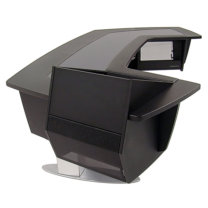 Argosy AURA.520S Sit-Stand Workstation w/Upper Rack on Left