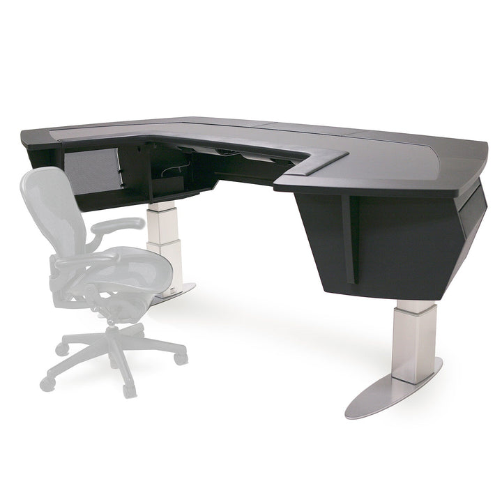 Argosy AURA.520S Sit-Stand Workstation w/Flat Desk Surface (No upper racks)
