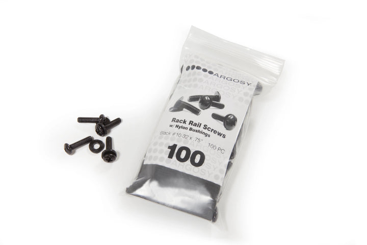 Argosy 1) 100 pc rack rail screw pack