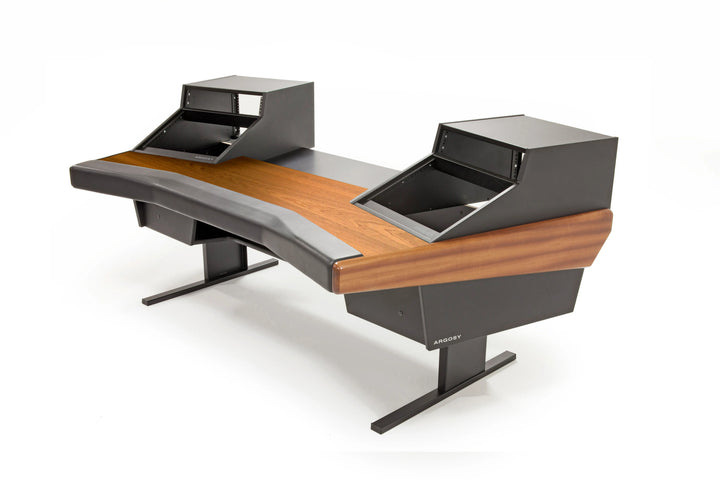 Argosy Dual 15 w/DR825 Racks, Mahogany End Panels & Mahogany Veneer Desktop
