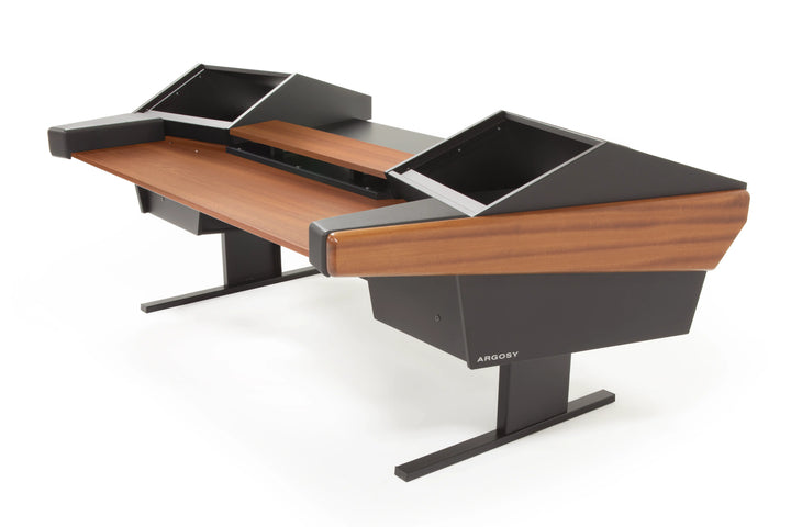 Argosy Dual 15K Keyboard Workstation w/800 Rack Modules,Mahogany End Panels & Mahogany Veneer Desktop